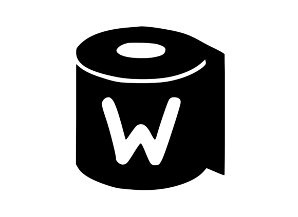 Toilet Paper Roll with Playful Mono W Review